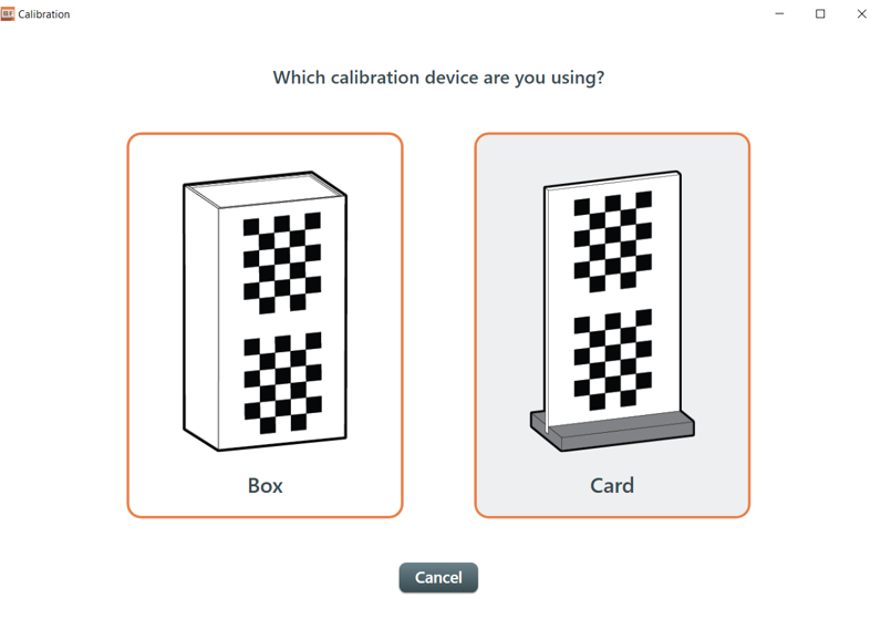 calibrate 3d scan